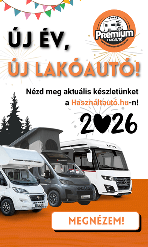 Lakóautó Új évre 2026