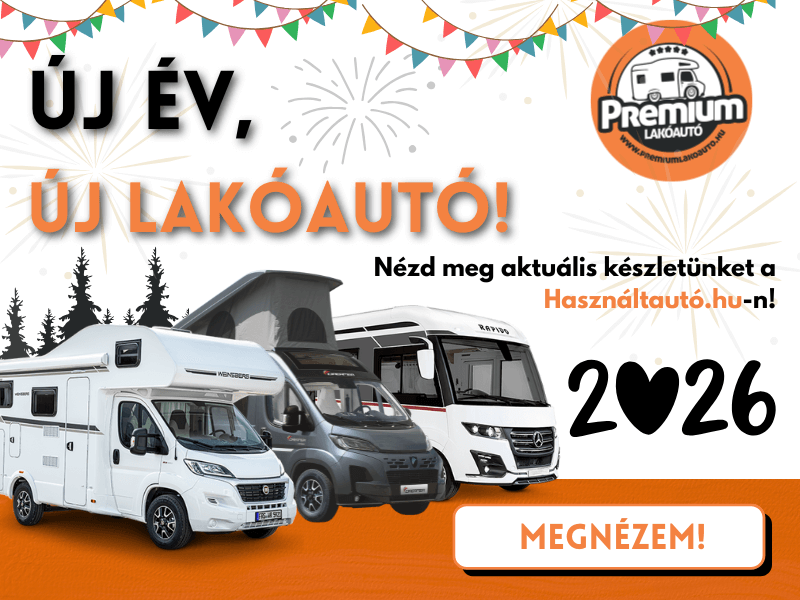 Lakóautó Új évre 2026